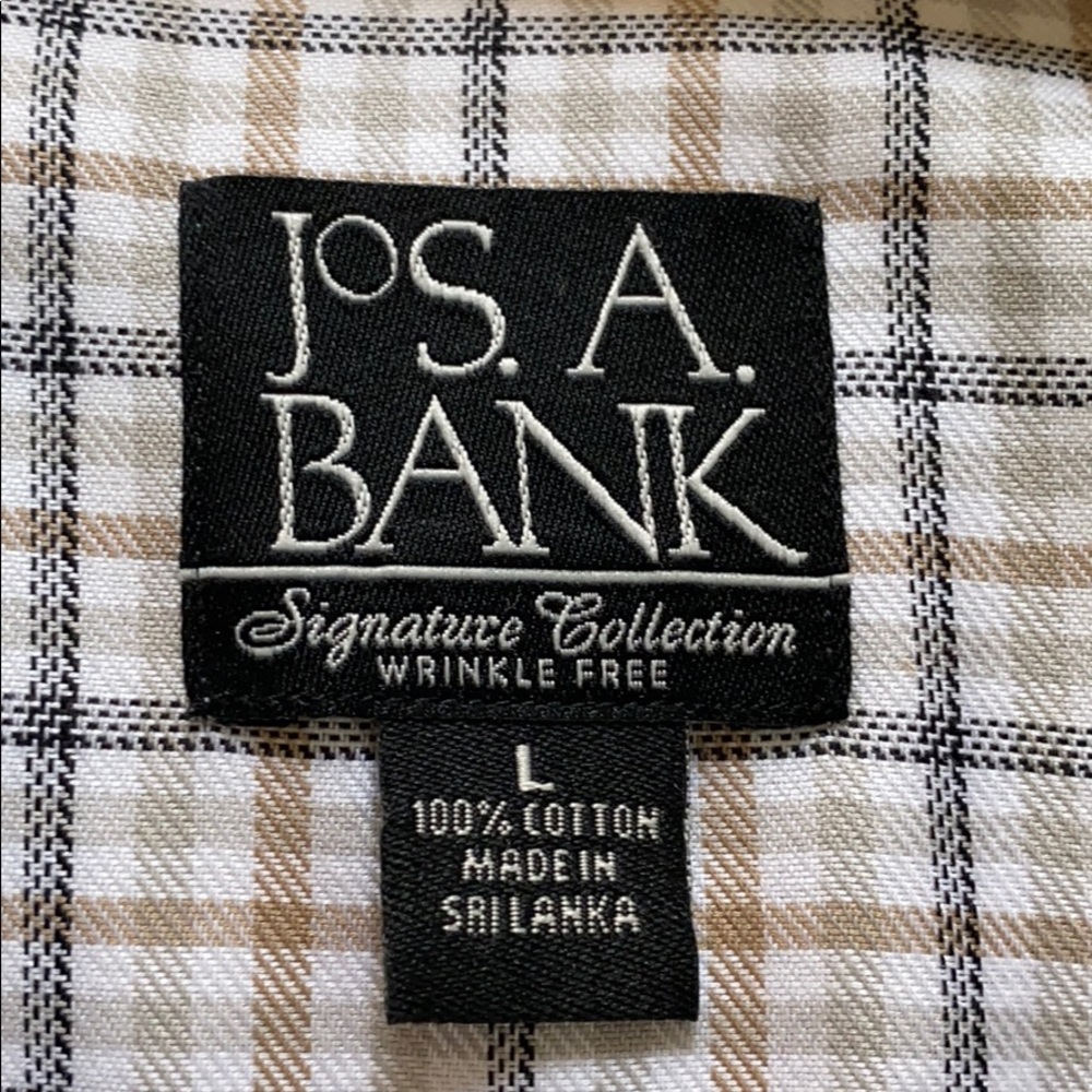 Jos. A. Bank button signature collection shirt